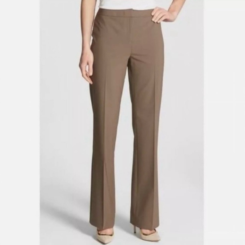 Lafayette 148 New York Trousers Brown Size 8